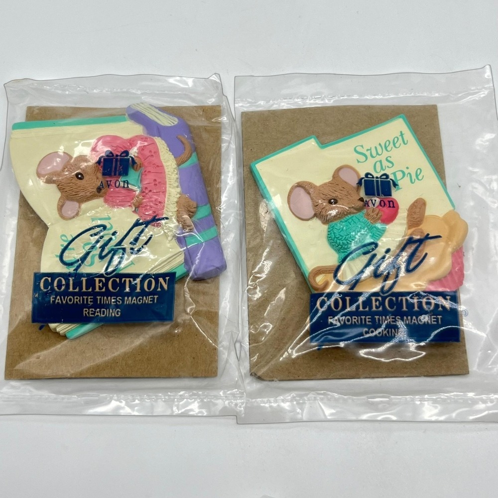 Vintage Avon Magnets Lot " Gift Collection " Some New In Package - Some Opened - Picture 8 of 15